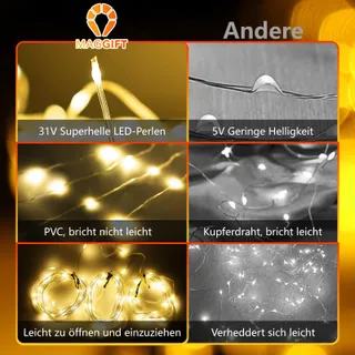 MA LED Lichtgordijn Afstandsbediening Dimbaar Waterdicht 3x3M 450 LED — miniatuur 4