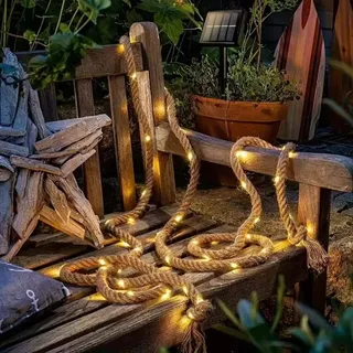 ZEILABANG Solar LED Lamp 5M Waterdicht Tuin Balkon Terras — miniatuur 7