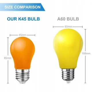 MZYOYO LED Lampen Kleurrijk E27 Buiten Feest Decoratie 10x1W — miniatuur 3