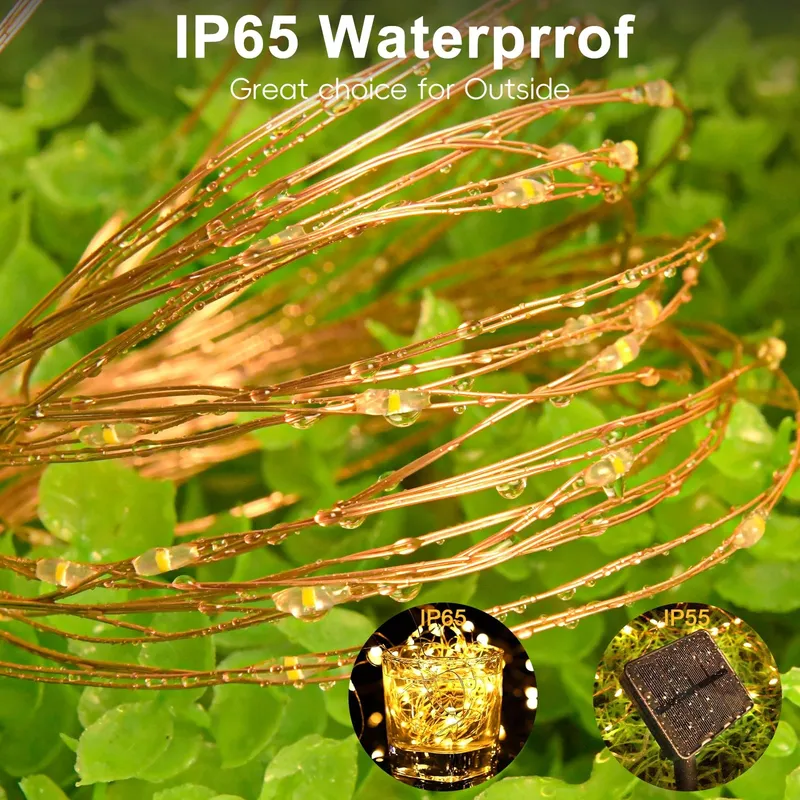 GCSTNN Solar Lichtketting Tuin Waterdicht 10M 100 LED IP65 — foto 5