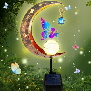 VEEKAY Solar LED Tuinlamp Decoratief Waterdicht Terras Balkon — miniatuur 1