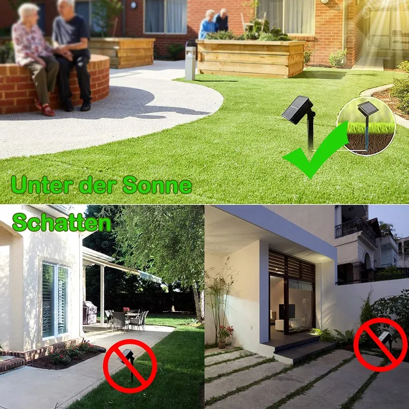 NLNEY Solar LED Lichtsnoer 7M 50 LED Waterdicht Tuin Feest — foto 7