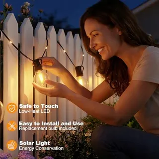 Solar Tuinlichtjes 12M 26 LED Weerbestendig 19 Modi 1800mAh — miniatuur 8