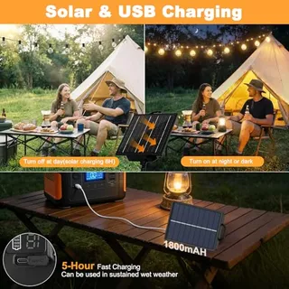 Solar Tuinlichtjes 12M 26 LED Weerbestendig 19 Modi 1800mAh — miniatuur 5