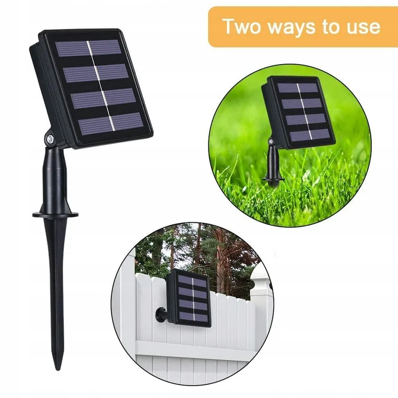 FLINTRONIC Solar Lichtsnoer 32M 300 LED 2x Set Tuin IP64 Waterdicht — foto 6