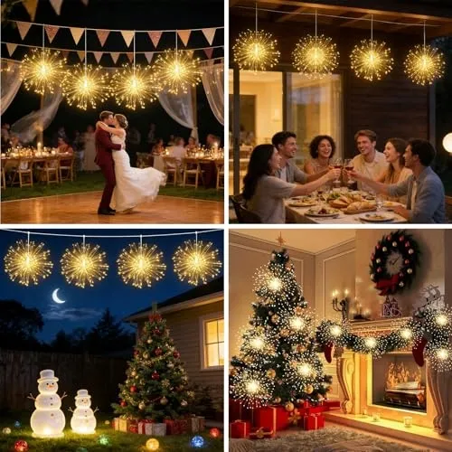 Solar LED Tuinlichtjes 360 LED IP65 Waterdicht Terras Balkon — foto 8