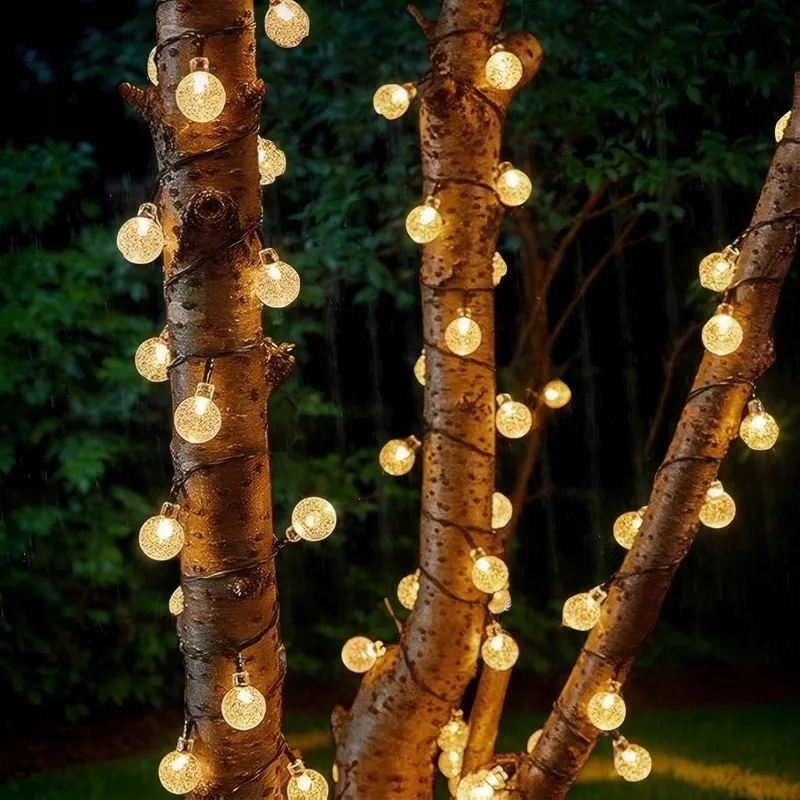 HQYNSS Solar LED Lichtsnoer Buiten 22M 100 LED IP65 Waterdicht Tuin Party — foto 4
