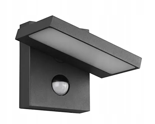 TRIO LEUCHTEN Horton LED Buitenwandlamp met Sensor Antraciet 8W — foto 1