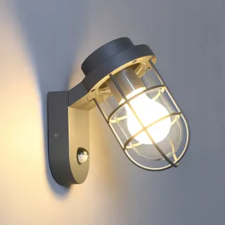 DAWALIGHT Buitenwandlamp Bewegingssensor Waterdicht IP44 — miniatuur 1