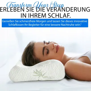 MEMORY FOAM Orthopedisch Kussen voor Zij- en Rugslapers — miniatuur 3