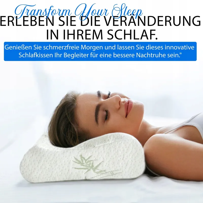 MEMORY FOAM Orthopedisch Kussen voor Zij- en Rugslapers — foto 3