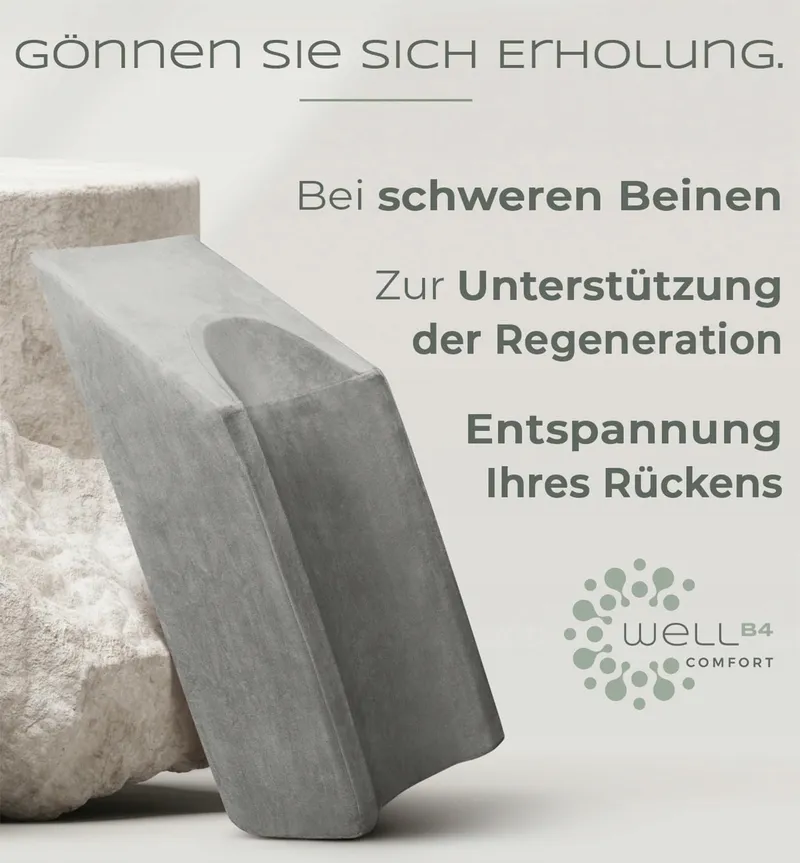 WELL B4 Beenverhogingskussen Wig Ondersteuning Voor Benen En Knieen — foto 5