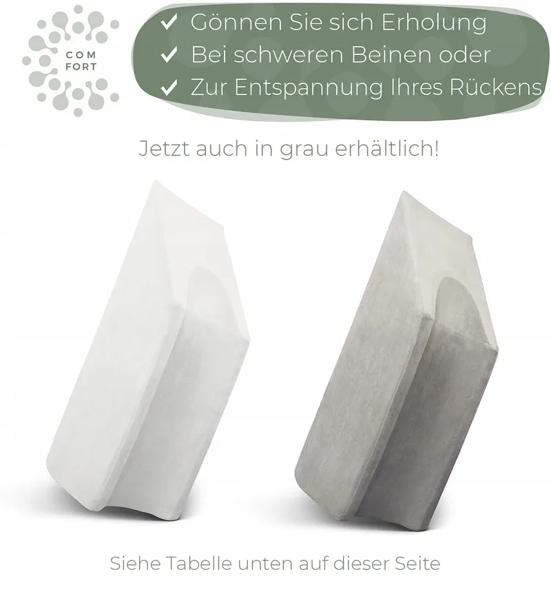 WELL B4 Beenverhogingskussen Wig Ondersteuning Voor Benen En Knieen — foto 7