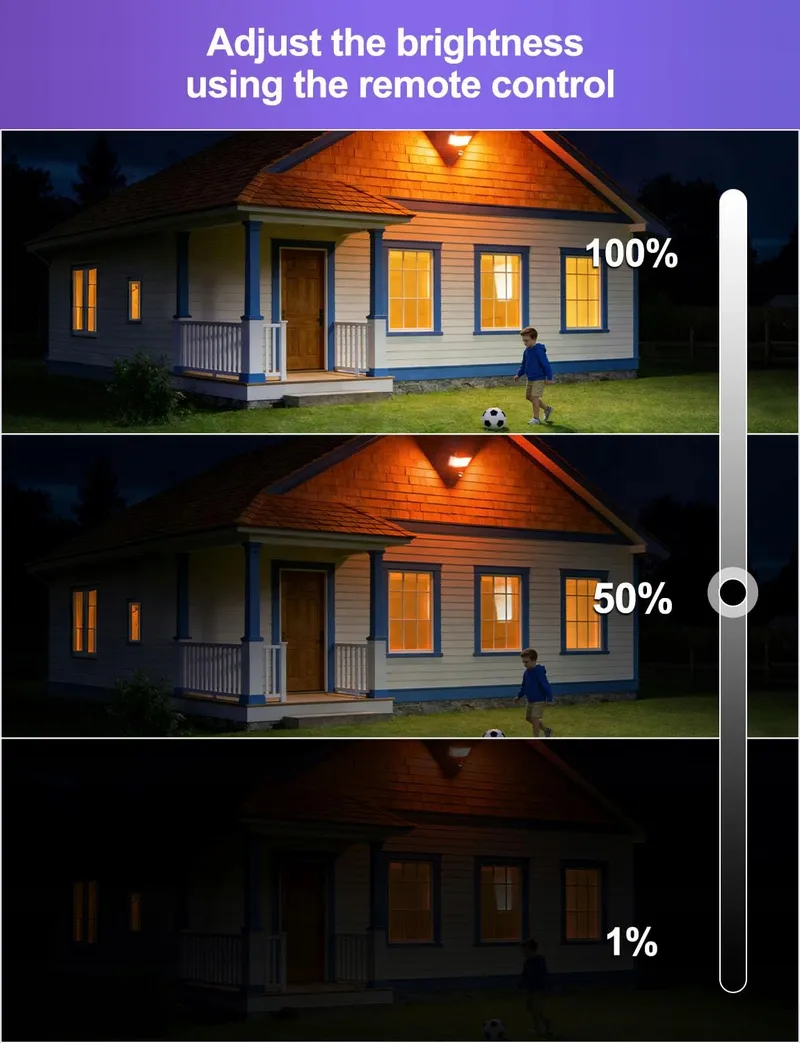 HEKEE LED Schijnwerper RGB 12 Kleuren IP66 Afstandsbediening 2 Stuks — foto 7