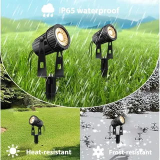 LAMMSPEN Set 6 LED Tuinlampen 24V 20W Warmwit IP65 — miniatuur 4