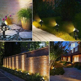 LAMMSPEN Set 6 LED Tuinlampen 24V 20W Warmwit IP65 — miniatuur 7