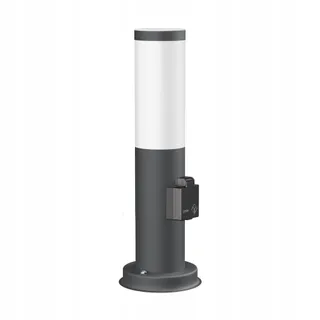 LEDSCOMDE PORU Tuinlamp IP44 39cm Antraciet E27 40W — miniatuur 1