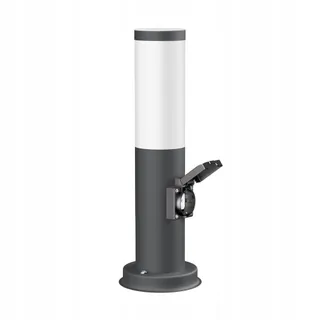 LEDSCOMDE PORU Tuinlamp IP44 39cm Antraciet E27 40W — miniatuur 2