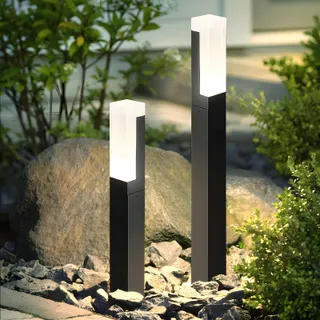 ZTWLEED 2 Stuks LED Tuinlampen 6W Koud Wit IP65 Waterdicht 60cm — miniatuur 1