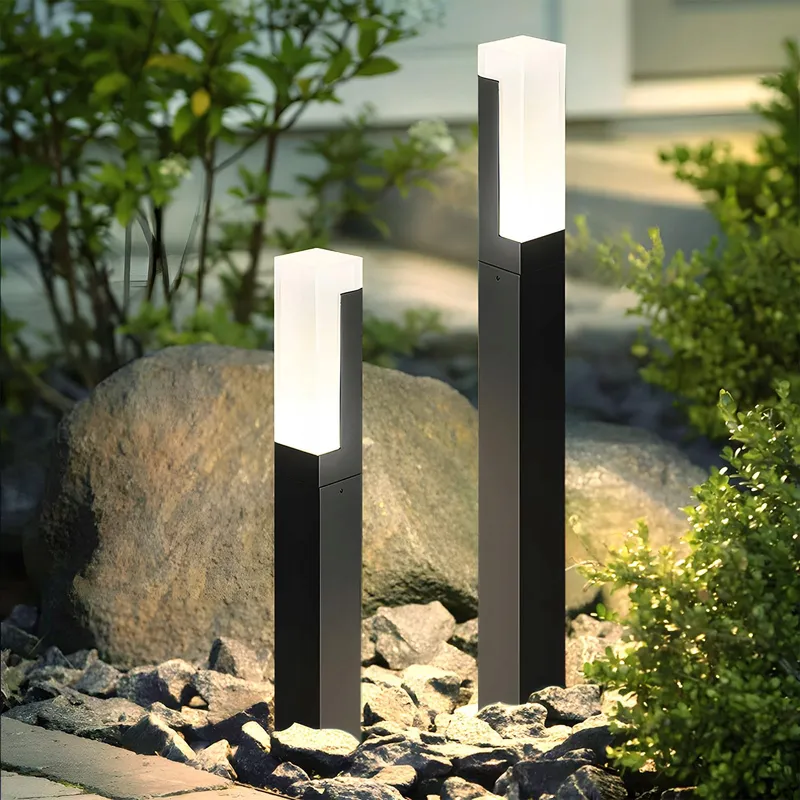 ZTWLEED 2 Stuks LED Tuinlampen 6W Koud Wit IP65 Waterdicht 60cm — foto 1
