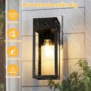 OYKYOHEI Buitenlamp met Bewegingssensor IP44 E27 Zonder Lamp — miniatuur 4