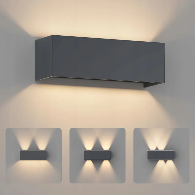 COINMIT 30W LED Buitenwandlamp 3000K IP65 Verstelbare Lichtstroom — foto 1