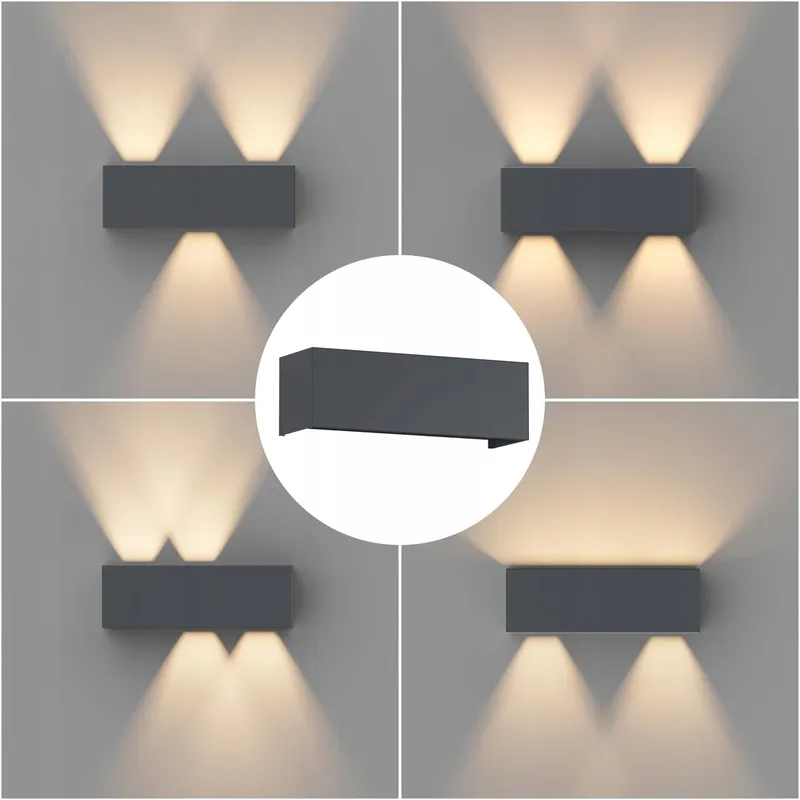 COINMIT 30W LED Buitenwandlamp 3000K IP65 Verstelbare Lichtstroom — foto 3