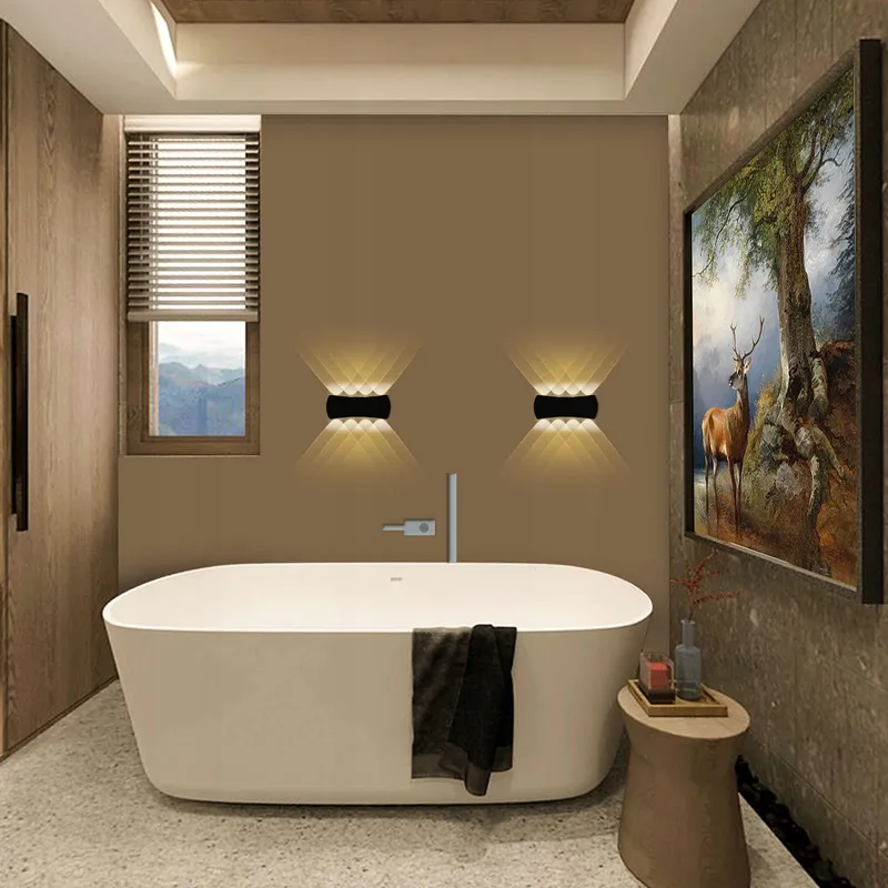 KAWELL LED Lamp 8W Binnen Buiten IP65 Zwart 3000K — foto 4