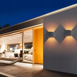 KLIGHTEN Moderne LED Wandlamp 9W IP54 Binnen Buiten 3000K — miniatuur 5