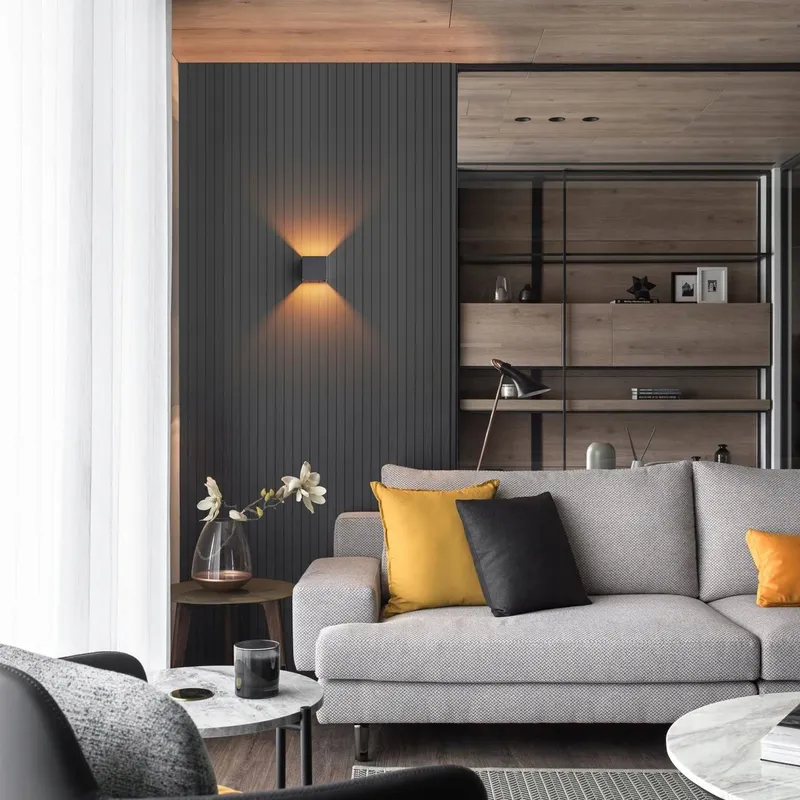 KLIGHTEN Moderne LED Wandlamp 9W IP54 Binnen Buiten 3000K — foto 7