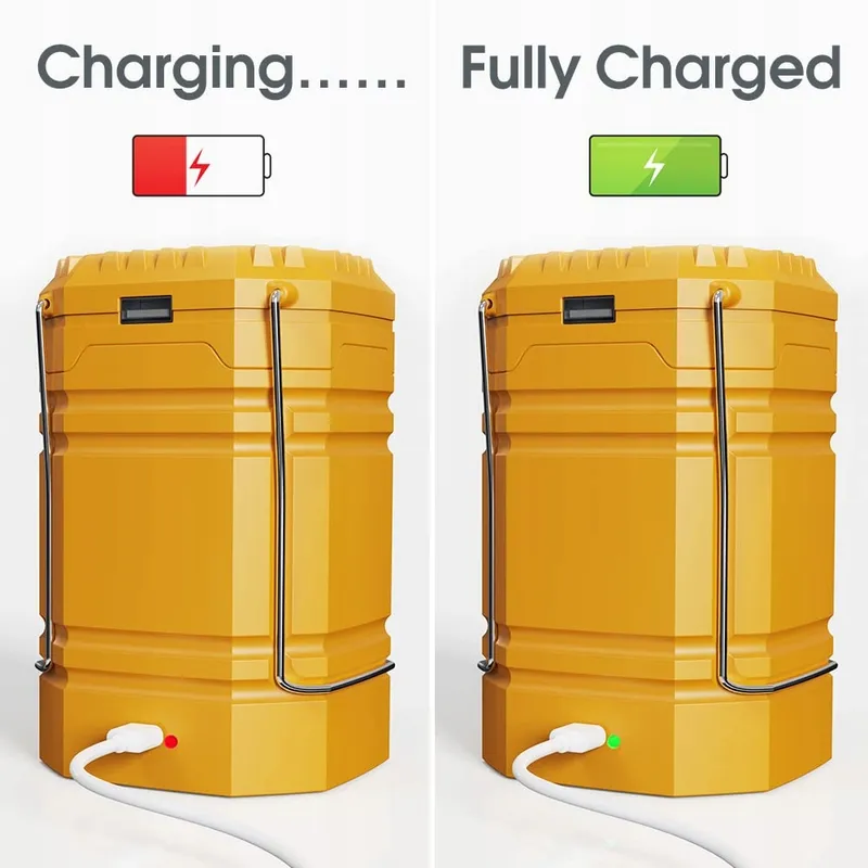 Handslinger Solar Camping Lantaarn LED Zaklamp Powerbank — foto 7