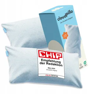 CLOUDPILLO Ergonomische Schuimkussens Hypoallergeen 40x80cm — miniatuur 1