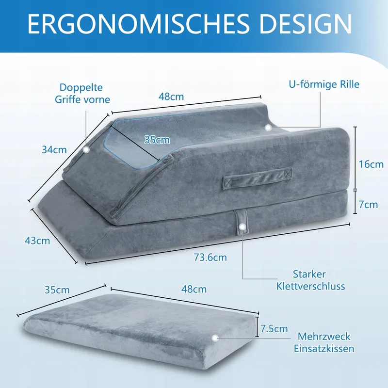 HELINING Ergonomisch Kussen Voor Spataderen En Rugpijn — foto 5