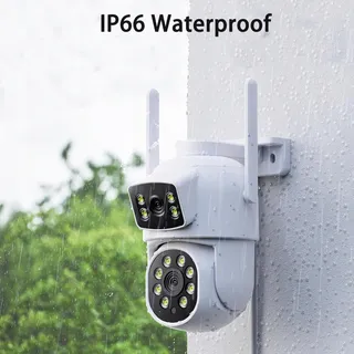 CAMPAMP Draadloos Camerasysteem Buiten Dual WiFi 24/7 Opname — miniatuur 9