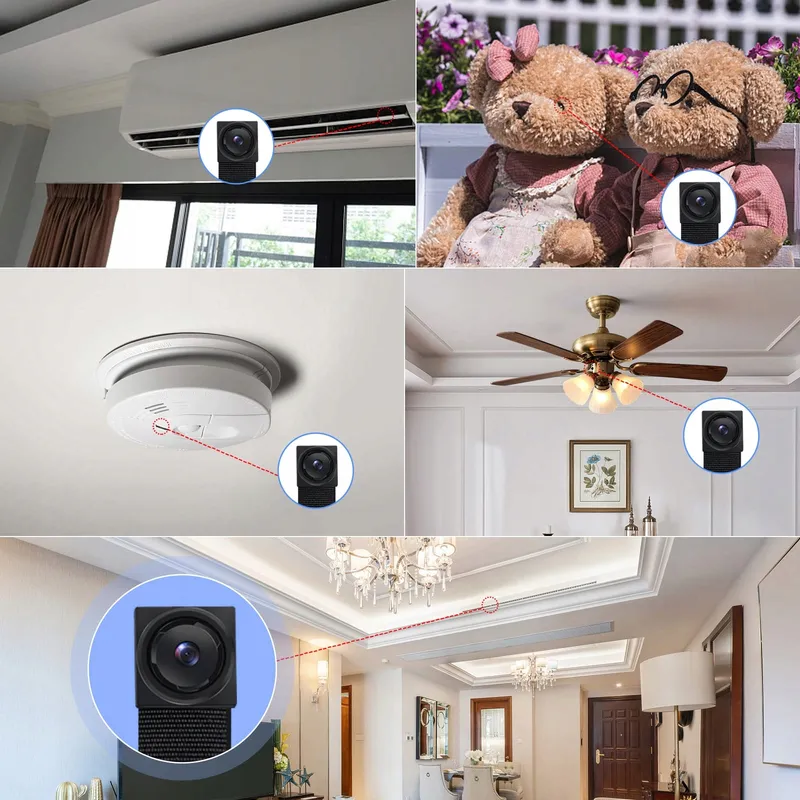 NISANUKI Mini Camera WLAN 5G 2.4G WiFi 1080P HD Microcamera — foto 7