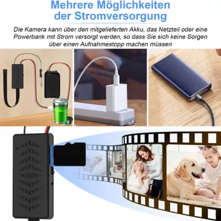 NISANUKI Mini Camera WLAN 5G 2.4G WiFi 1080P HD Microcamera — miniatuur 4
