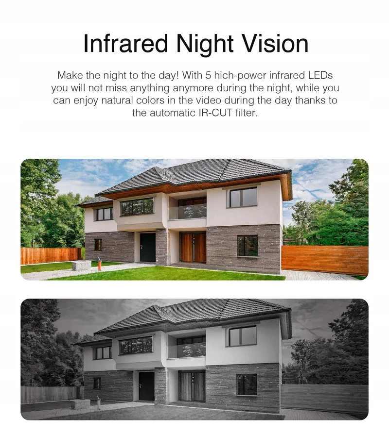 INSTAR Camera Buiten 4K LAN WLAN PoE HomeKit AI IR Microfoon Audio — foto 5