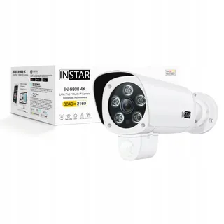 INSTAR Camera Buiten 4K LAN WLAN PoE HomeKit AI IR Microfoon Audio — miniatuur 1