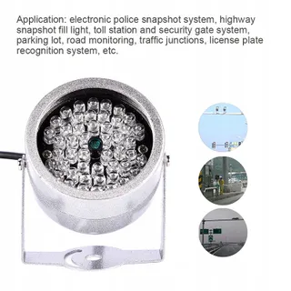 Waterdichte IR Illuminator voor Beveiligingssystemen — miniatuur 5