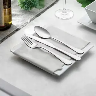 Camping Bestekset 2 Personen RVS met Etui voor Picknick — miniatuur 6