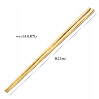 BUYER STAR 5 Paar Gouden Eetstokjes RVS 304 Voor Sushi Set — miniatuur 7