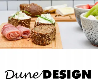 DUNEDESIGN Set 6 Bamboe Ontbijtplankjes 22x15cm Keuken — miniatuur 9