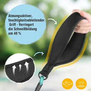 Bungee Hondenriem 20M Met Handvatten Middelgrote Grote Honden — miniatuur 4