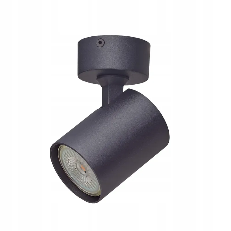 OKTAPLEX Bora Plafondspot 1-Punts GU10 LED Zwart Verstelbaar — foto 1