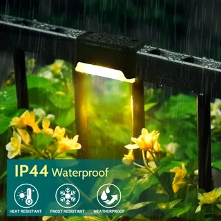 SOLPEX Solar Tuinlampen 8 Stuks Waterdicht Trap Terras — miniatuur 3