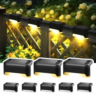 SOLPEX Solar Tuinlampen 8 Stuks Waterdicht Trap Terras — miniatuur 1