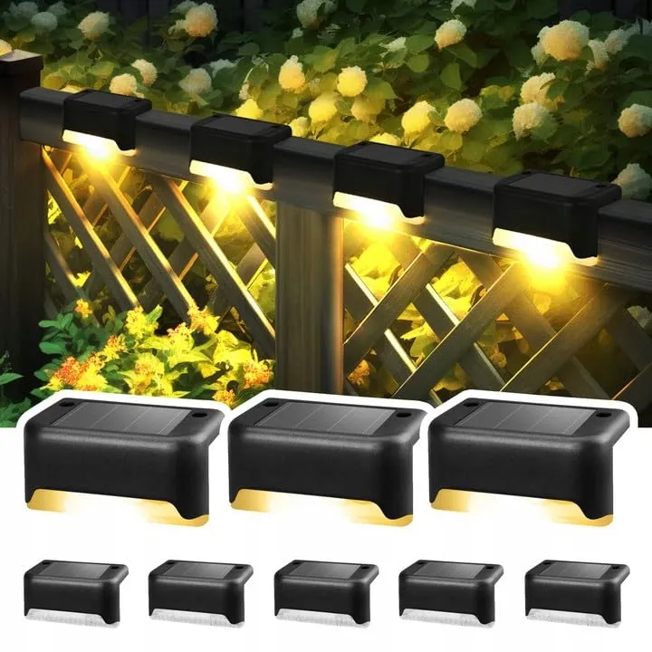 SOLPEX Solar Tuinlampen 8 Stuks Waterdicht Trap Terras — foto 1