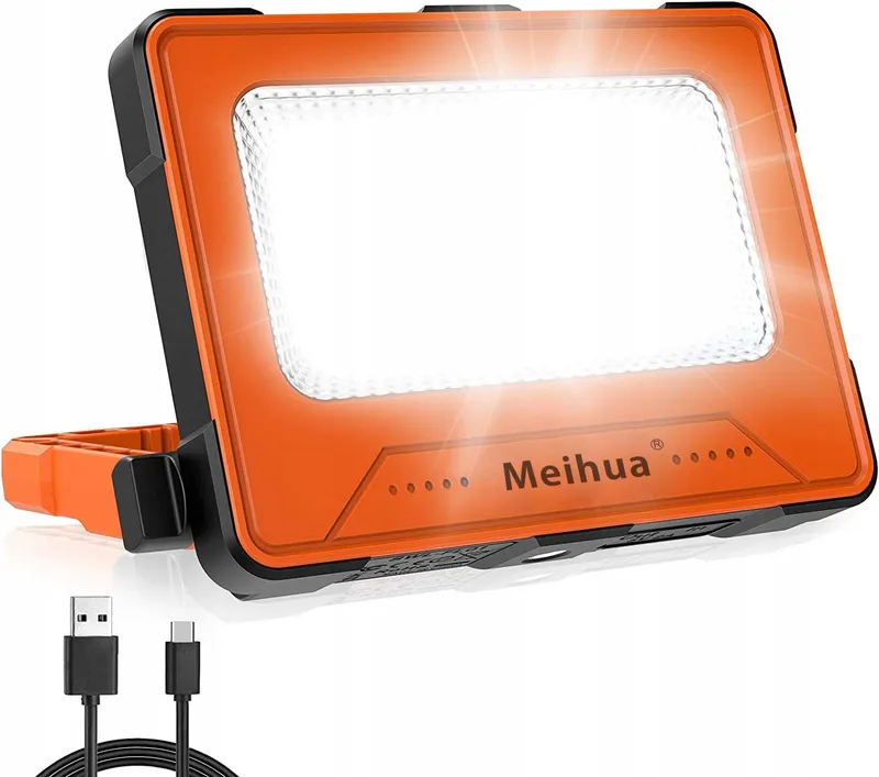 MEIHUA 60W LED Werklamp 12000mAh Accu Waterdicht Camping — foto 1