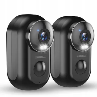ZUMIMALL Camera Buiten Binnen Bewaking 3MP 2 Camera's — miniatuur 1