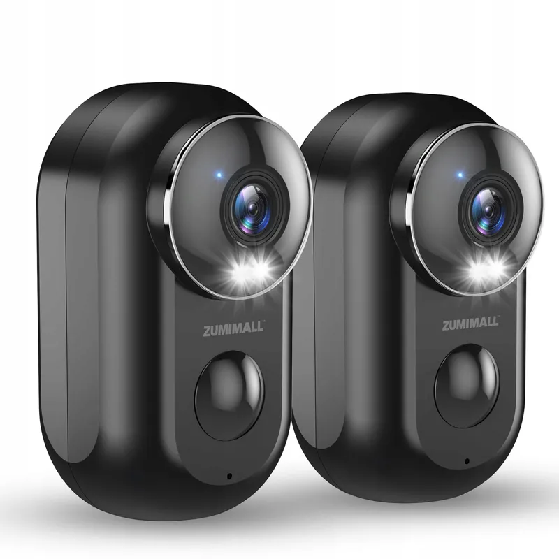 ZUMIMALL Camera Buiten Binnen Bewaking 3MP 2 Camera's — foto 1